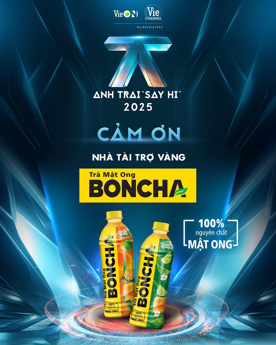 Trà mật ong BONCHA là Nhà tài trợ Vàng cho Anh Trai “Say Hi” 2025