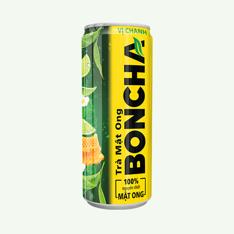 BONCHA Honey Tea Sleek-can