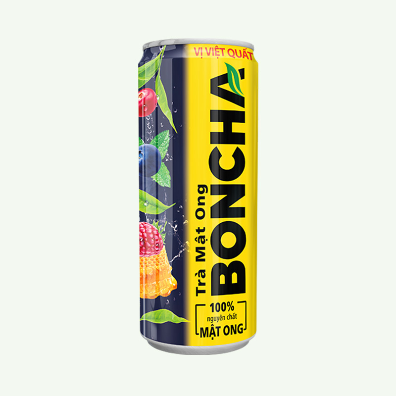 BONCHA Honey Tea Sleek-can